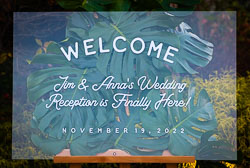 Anna & Jim's Wedding Reception